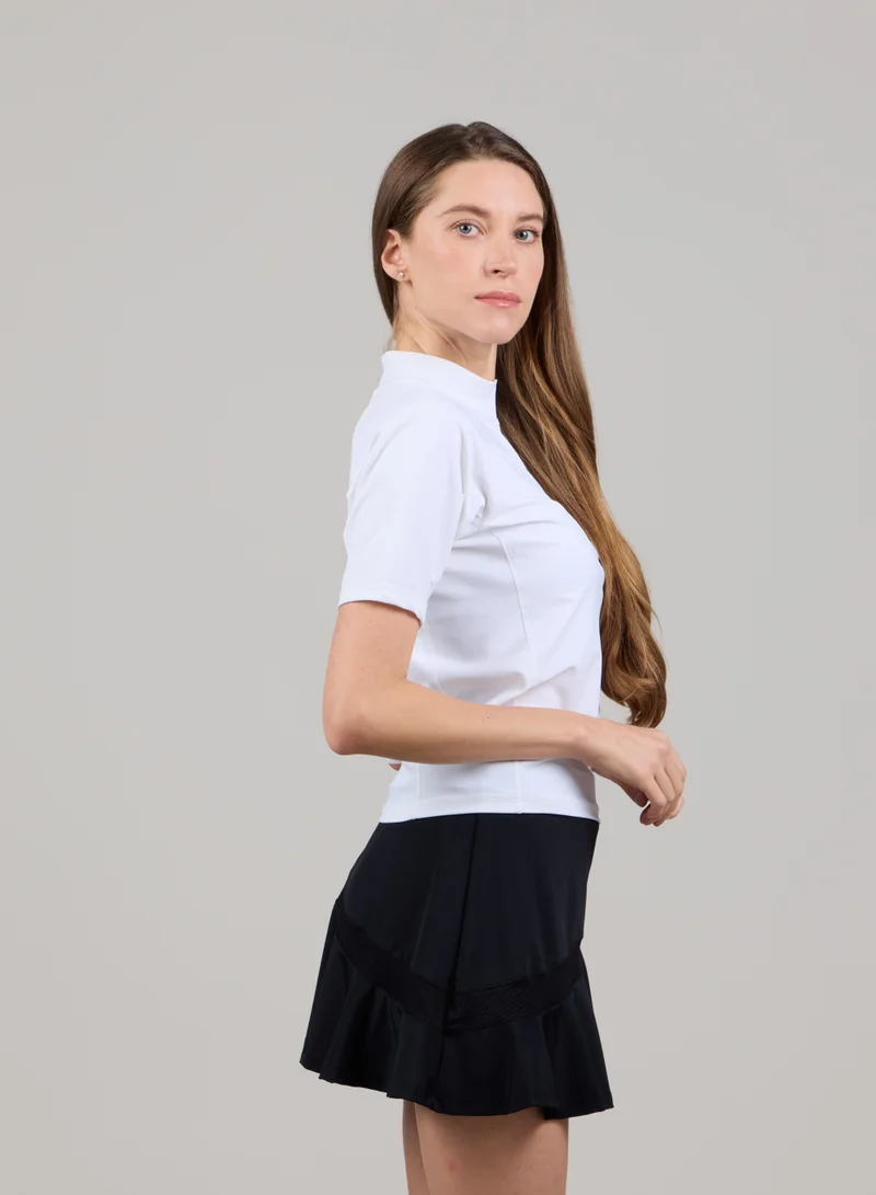 Just Nature White Short Sleeve Rashguard for Women | Best Price UAE